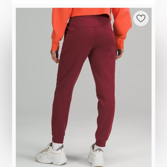 Cream Scuba High Rise Jogger - Picture 2 of 2